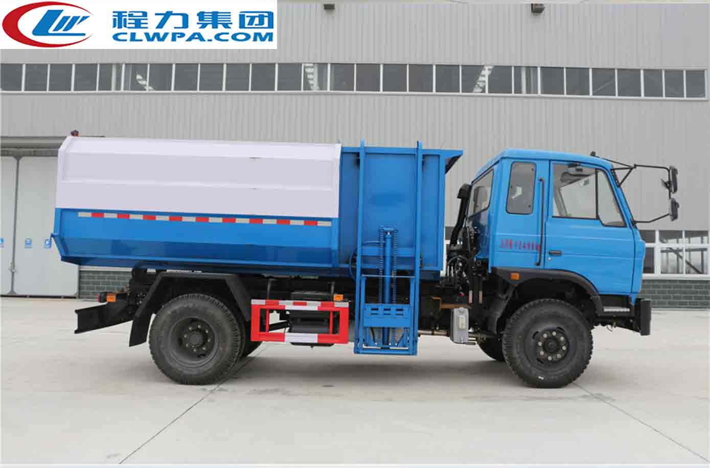 國五東風(fēng)153或嘉運自裝卸式垃圾車