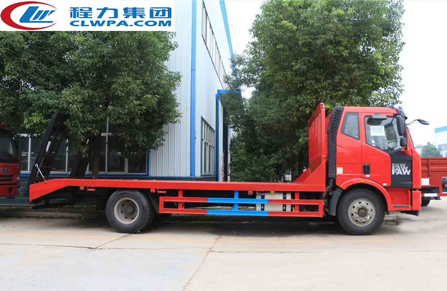 【國五】解放J6單橋平板車 【國五】解放J6單橋平板車