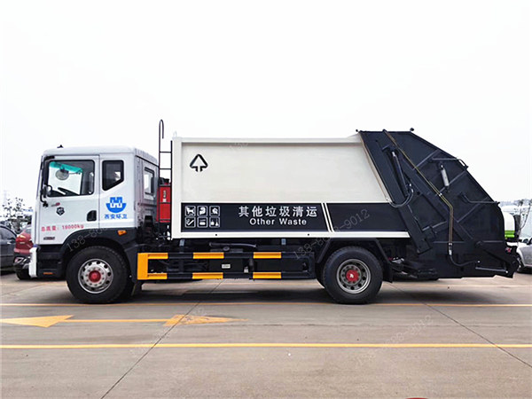 東風(fēng)多利卡D9壓縮垃圾車(chē)_10方_12方壓縮垃圾車(chē)